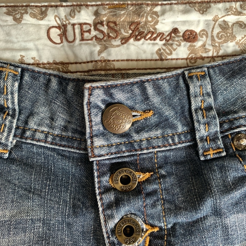 Vintage guess jean shorts